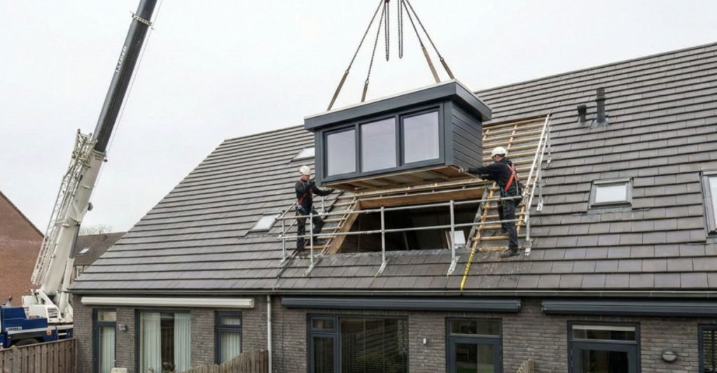 Dakkapel in Zeist - Prefab dakkapel